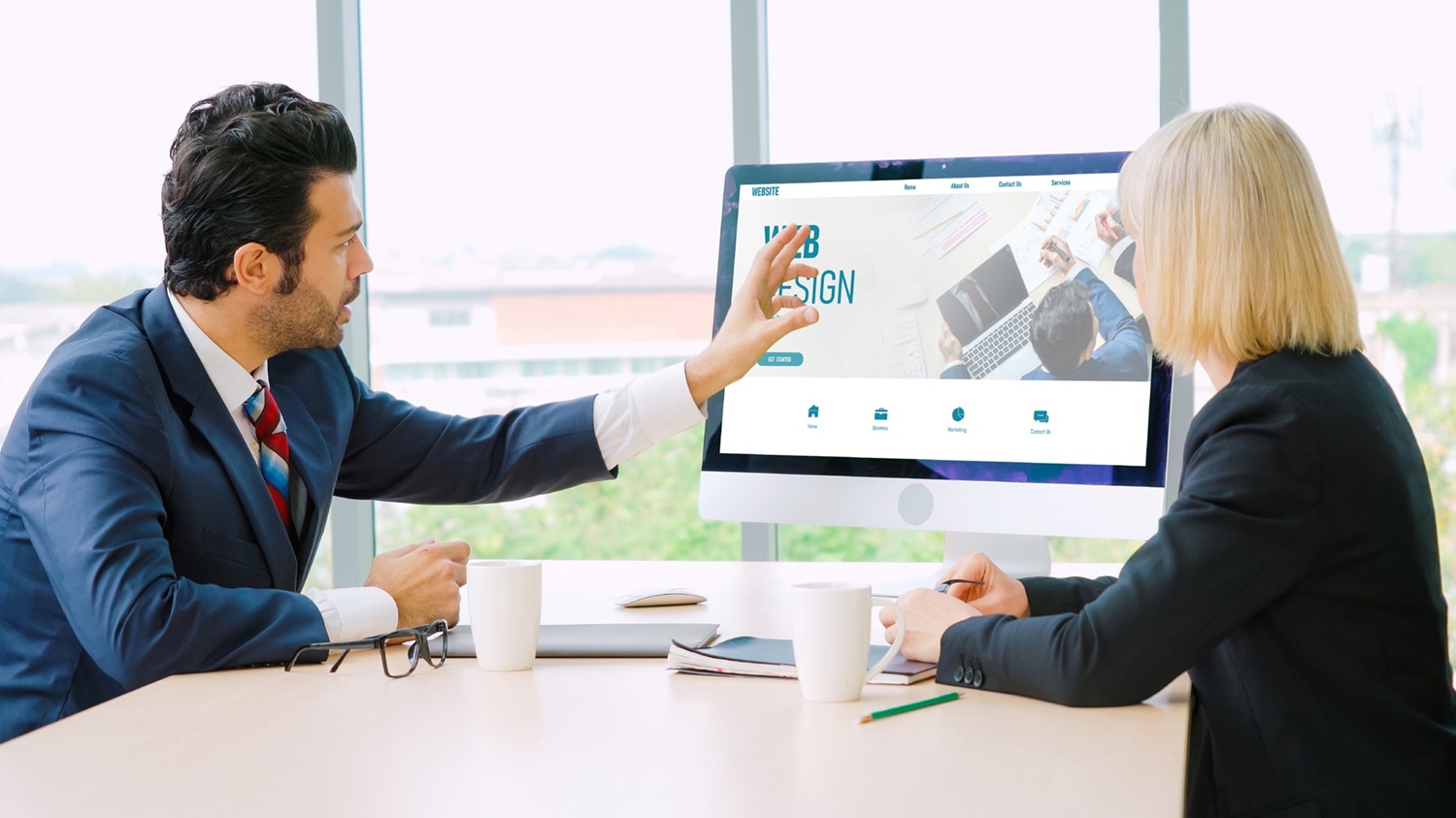 Website design finalize